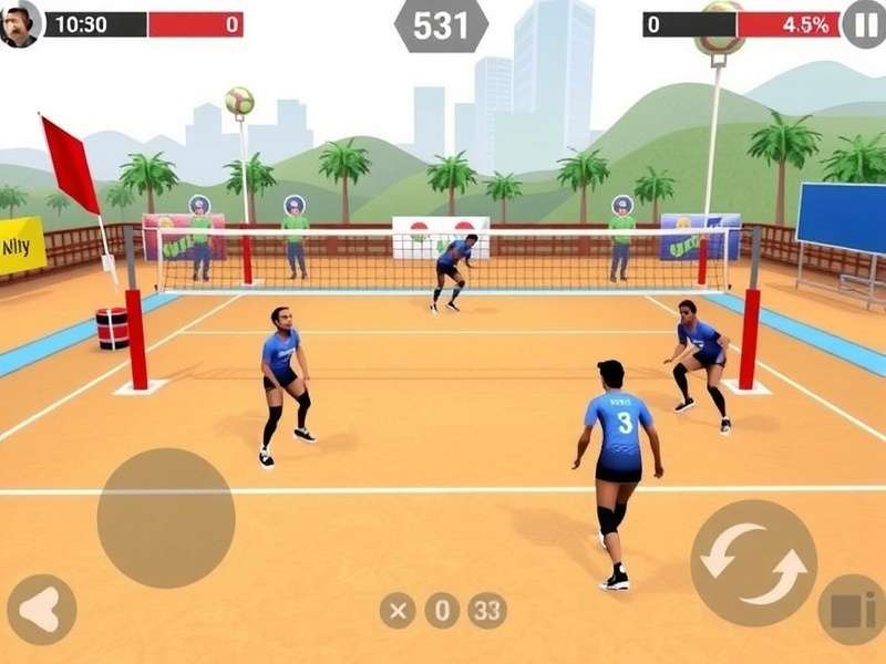India Volley Stars gameplay screenshot